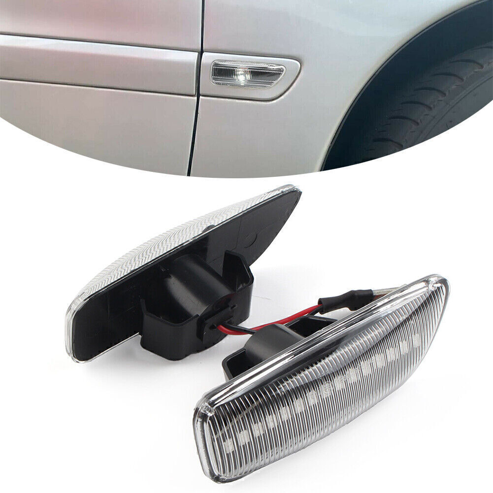 LED Dynamic Side Marker Turn Signal Light for Volvo S60 S80 MK1 V70 MK2 XC70 Car