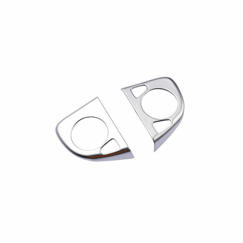 Interior Steering Wheel Button Frame for Honda CRV CR-V 2012-2016 Matte Silver