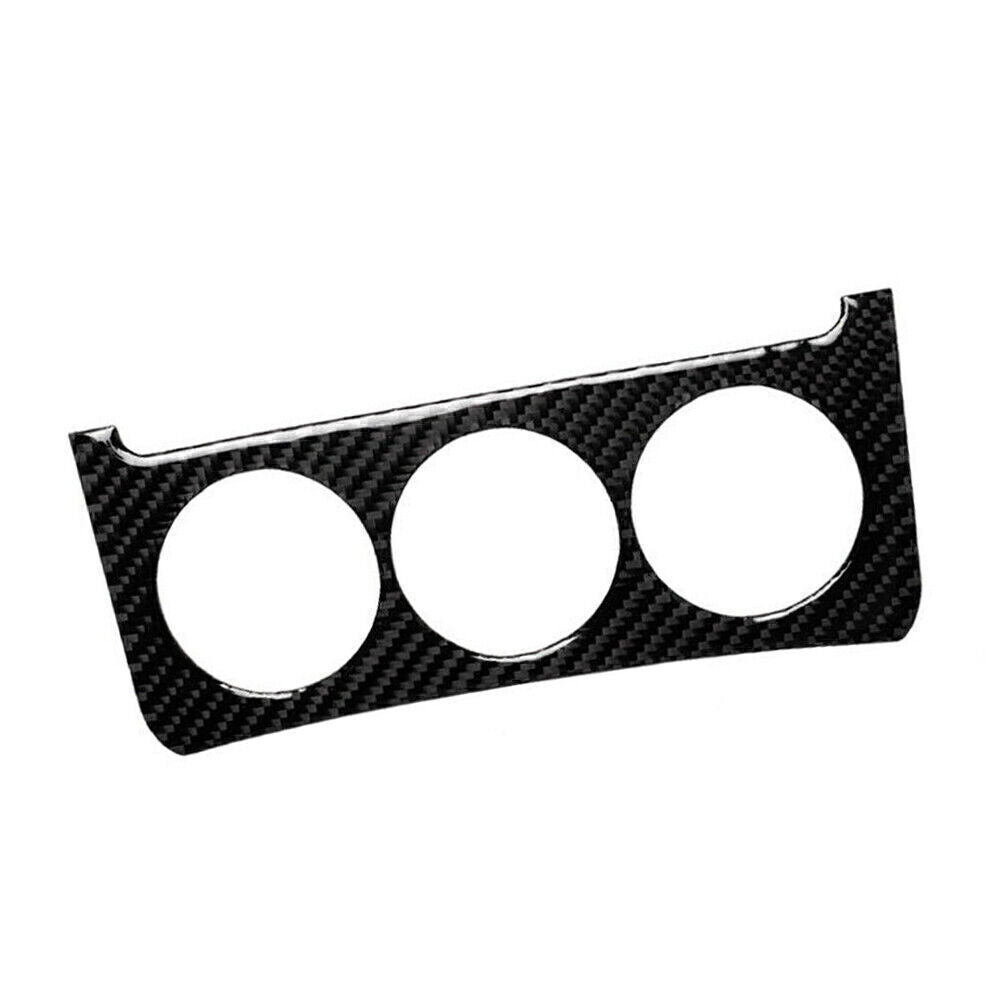 Carbon fiber interior control panel switch decorative sticker protective cover suitable for Nissan 350Z 06-09