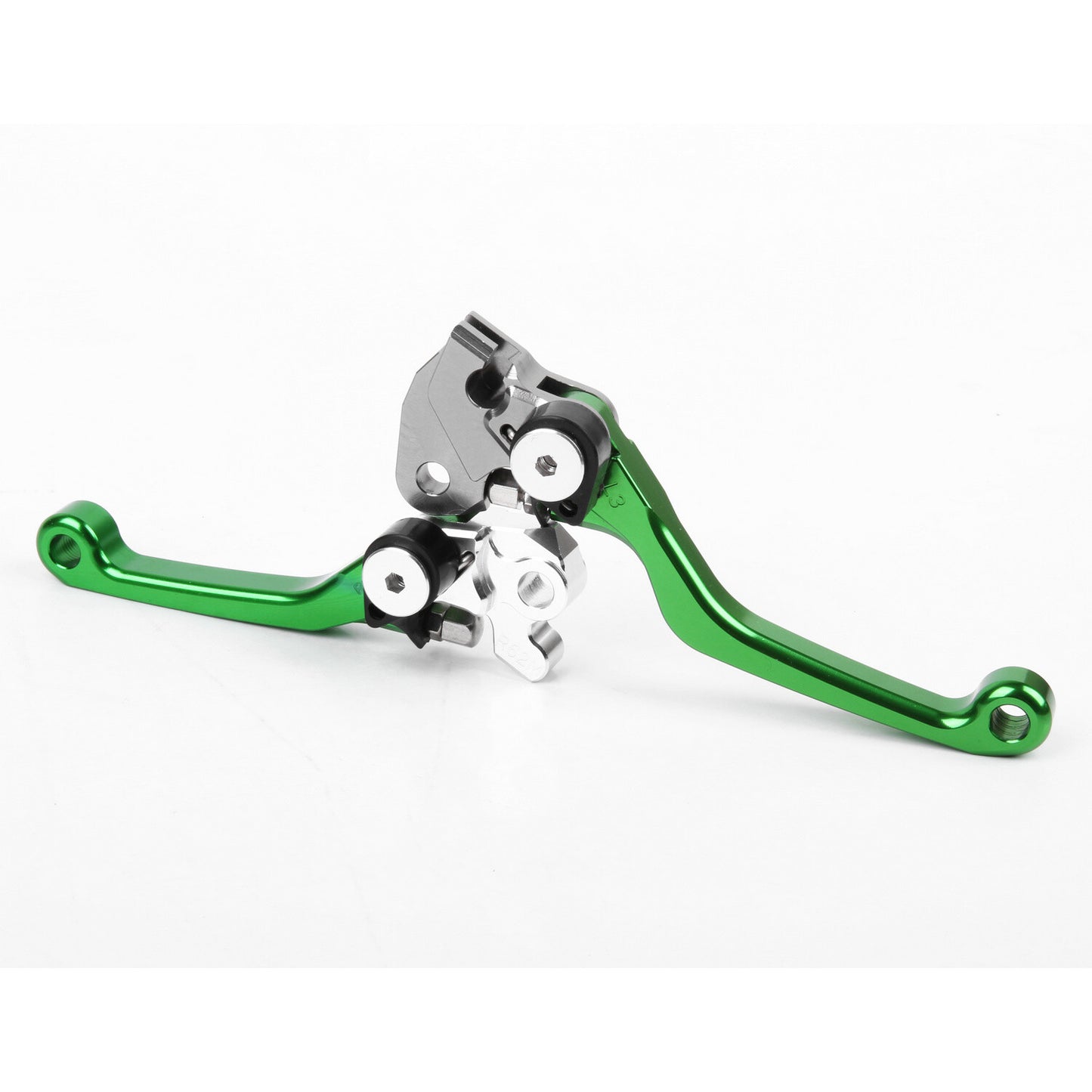 for Kawasaki KX125 2000-2005 Clutch Brake Levers Pivot Green US 2001 2002 2003