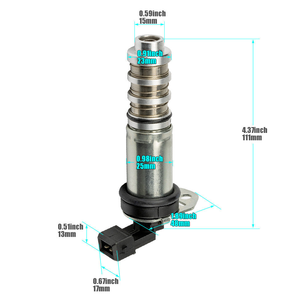 4Pcs Variable Valve Timing Solenoid for BMW 335i 550i M3 X3 X5 X6 11368605123
