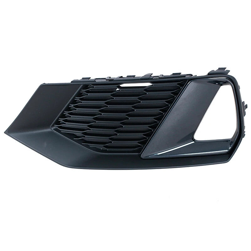 Pair fog light black fog lamp grille cover for Audi A7 Sportback 2019-2021