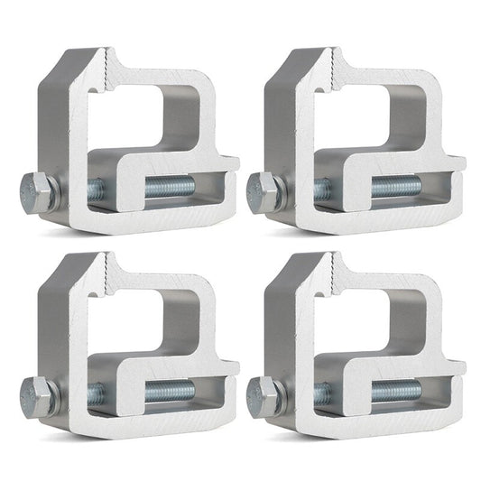 4×Mounting Clamps Truck Caps Topper Camper Shell Heavy duty for Chevy for Ford for Dodge