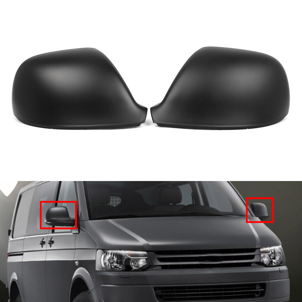 Rearview Mirror Caps Cover for Volkswagen Transporter T5 T5.1 T6 2010-2023 11 12