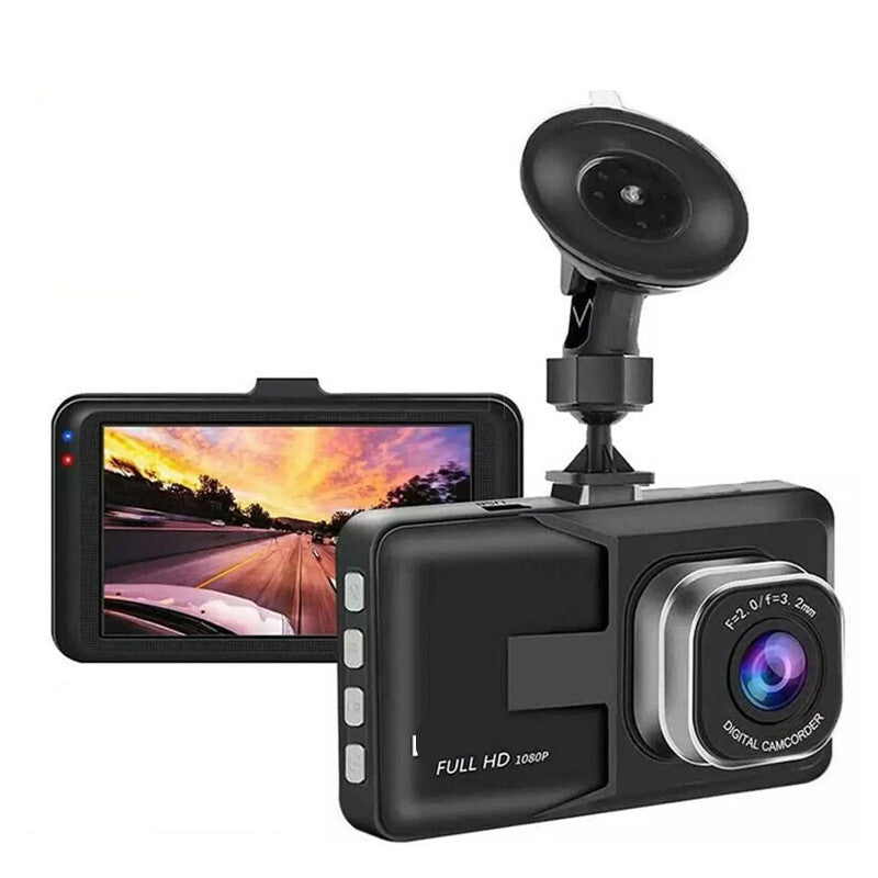 3in Car Driving Recorder Full HD 1080P Dashcam Auto DVR Camera Traffic Recorder