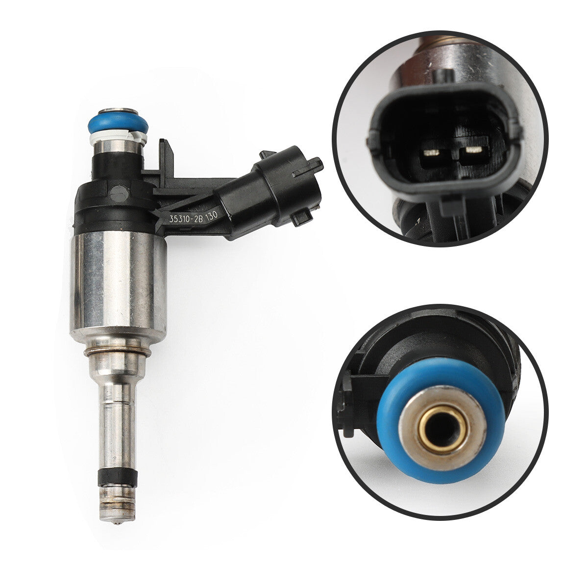 4-Piece Fuel Injector Kit for Hyundai Accent and for Kia Rio 1.6L L4 2012-2016 35310-2B130