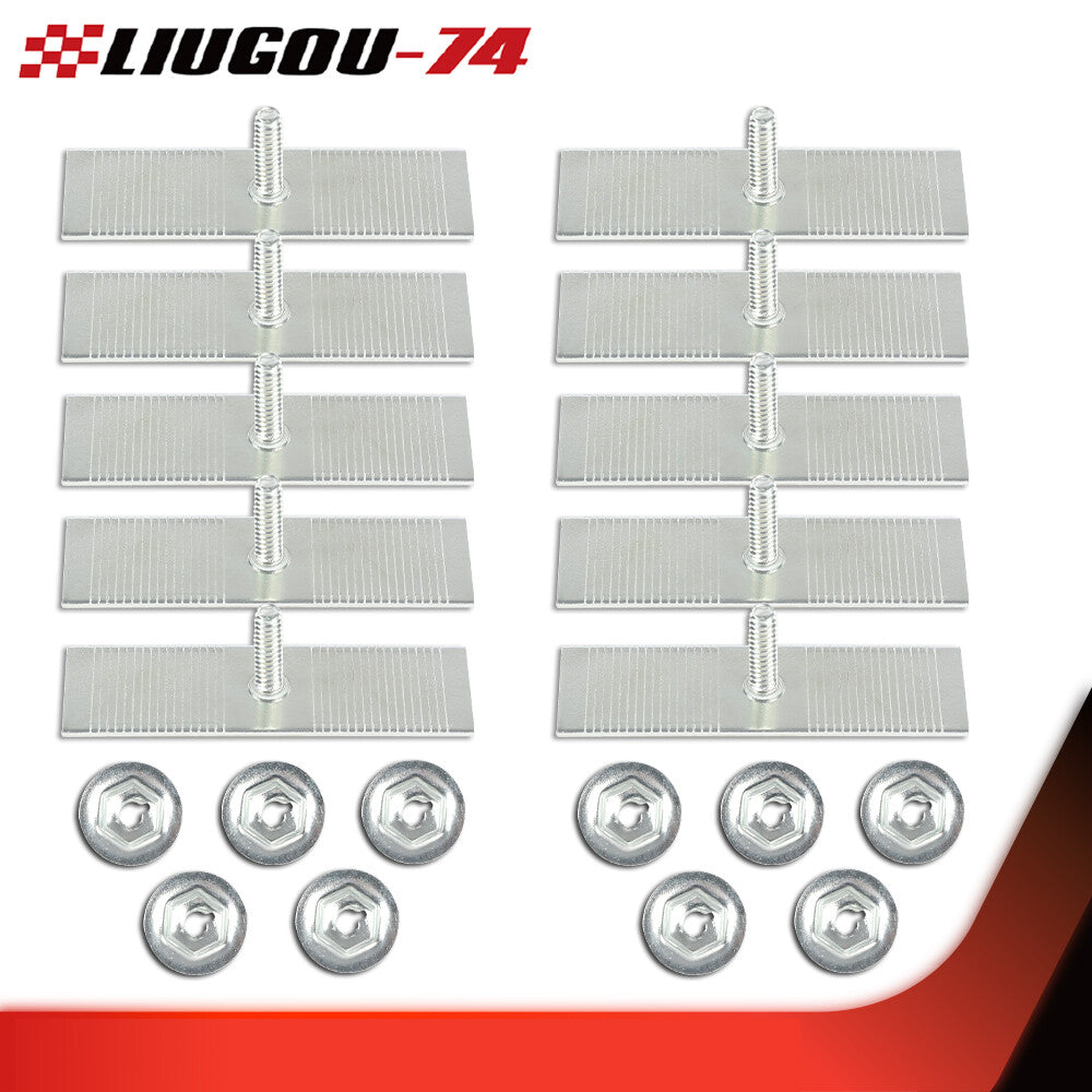 Suitable  for ford  body mudguards, door belts, decorative trim, molded push clips 1/2-2-1/2