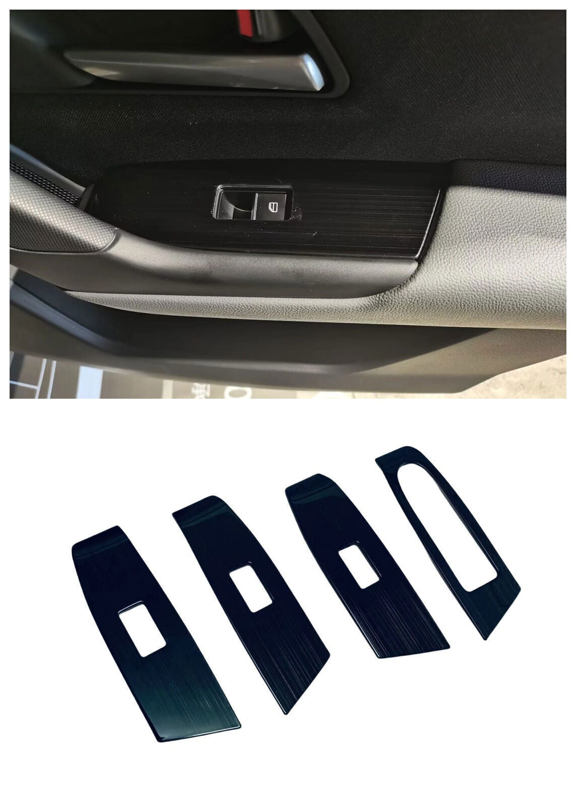 For 2023-25 for Mazda CX-50 CX50 Door Window Glass Lift Switch Molding Cover Trim 4P