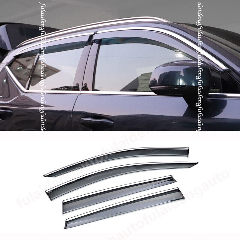 for Volvo XC40 2019-2024 Side Window Wind Visors Sun Rain Guard Vent Deflectors