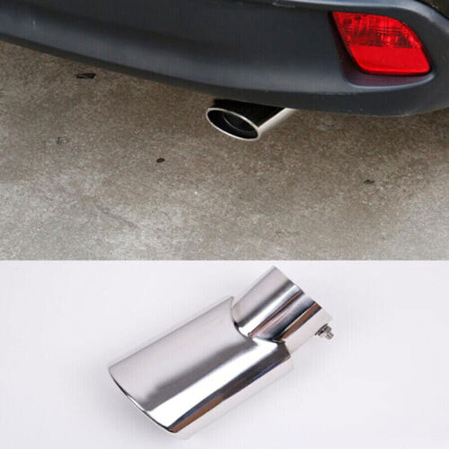 for Toyota Highlander 2014-2019 Silver Car Exhaust Muffler Tip Tail Pipe Trim 1X