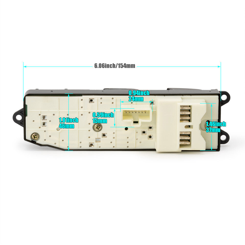 Power window switch, front left LH, driver's side, 84820-42060, suitable for Toyota RAV4 2.0L.