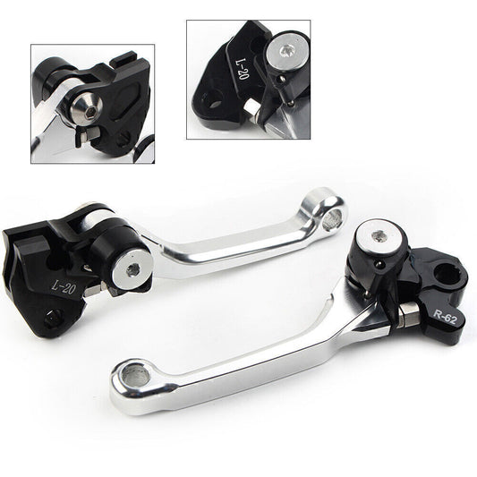 Drehpunkt Bremse Kupplung Hebel F¨¹r for Suzuki RMZ450 2005-2019 2020-2022 Silber