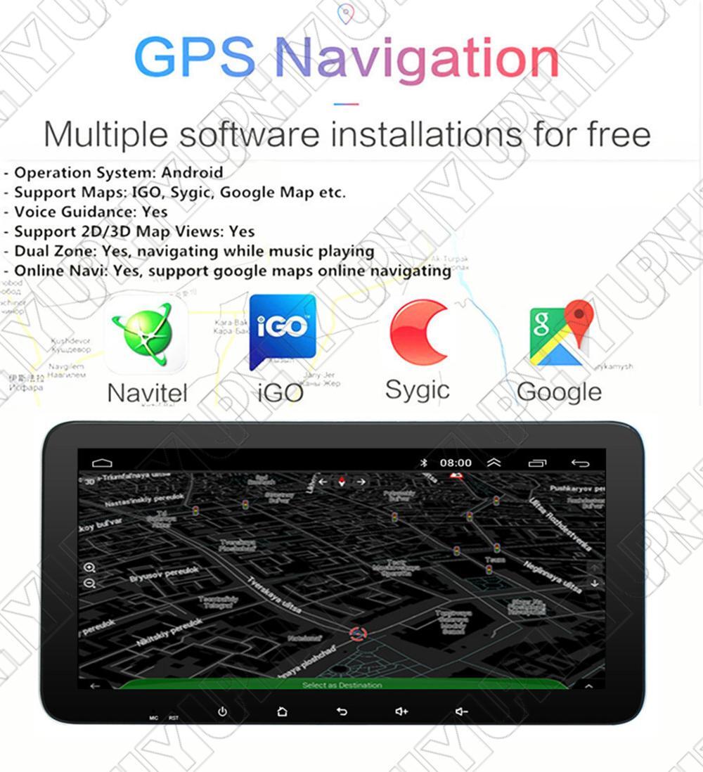 For 07-11 for Benz C Class W204 S204 Carplay 4+32G Stereo Radio GPS Head Unit 10.33