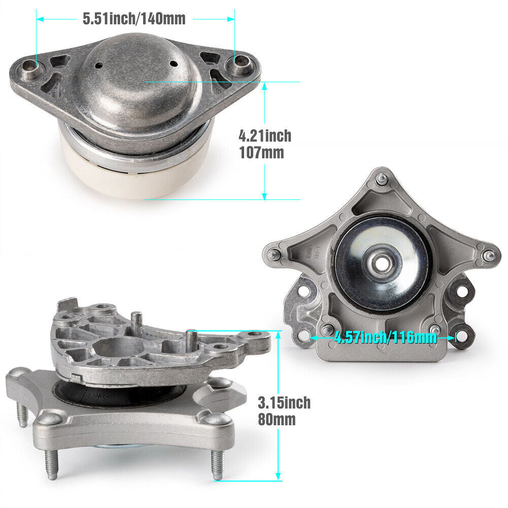 3Pcs Engine Motor MountsTransmission Mount 2042402017 for Benz E250 S350 GLK350