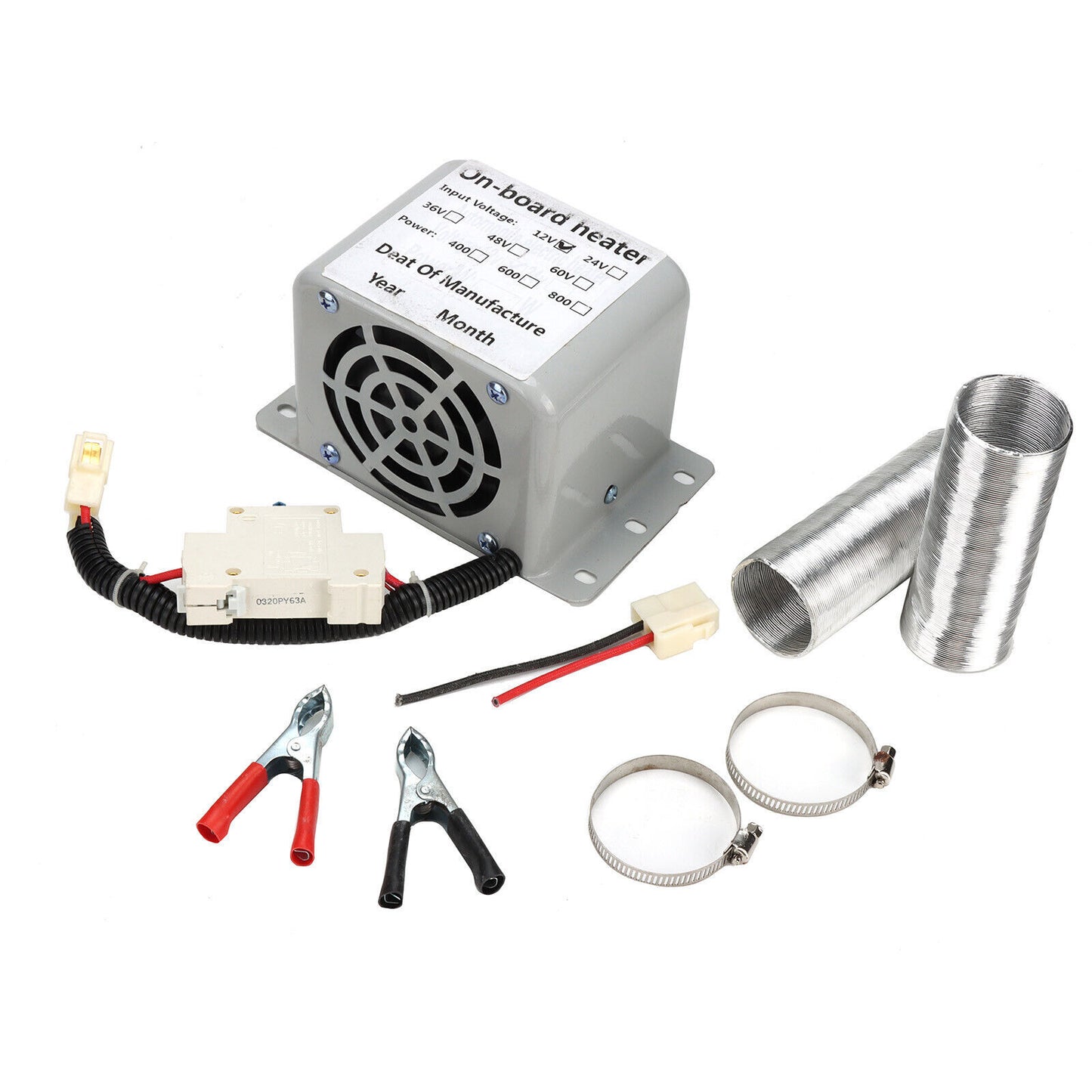 1Set Car Truck Insulator Dashboard Heater Windscreen Defroster Defogger 12V 800W