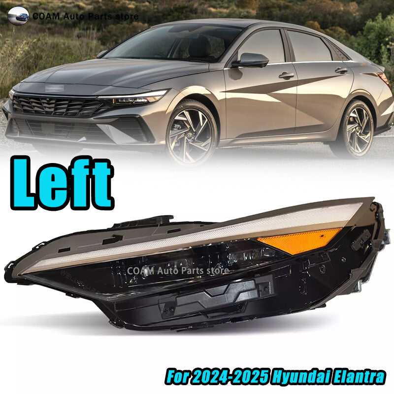 1 left LED headlight assembly suitable for 2024-2025 for Hyundai for Elantra 92101-AA740