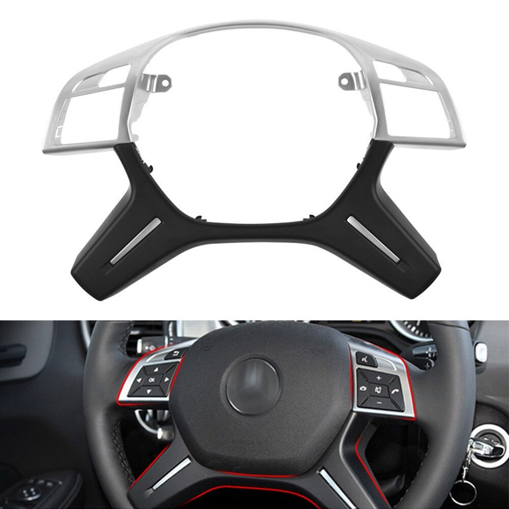 for Mercedes ML GL GLS W166 W204 W212 Car Steering Wheel Center Bezel Cover Trim