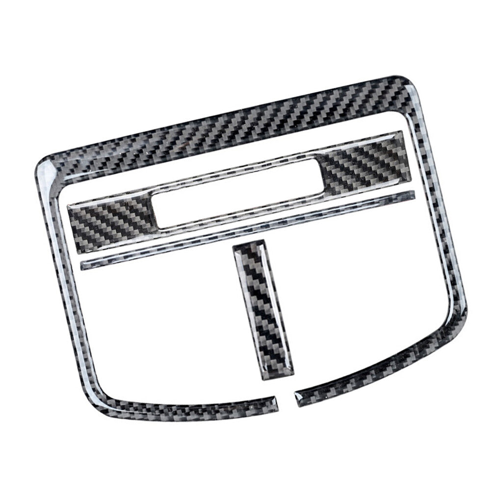 4Pcs Carbon Fiber Rear Central Air Vent Out Cover Trim for Mazda CX-9 2016-2022