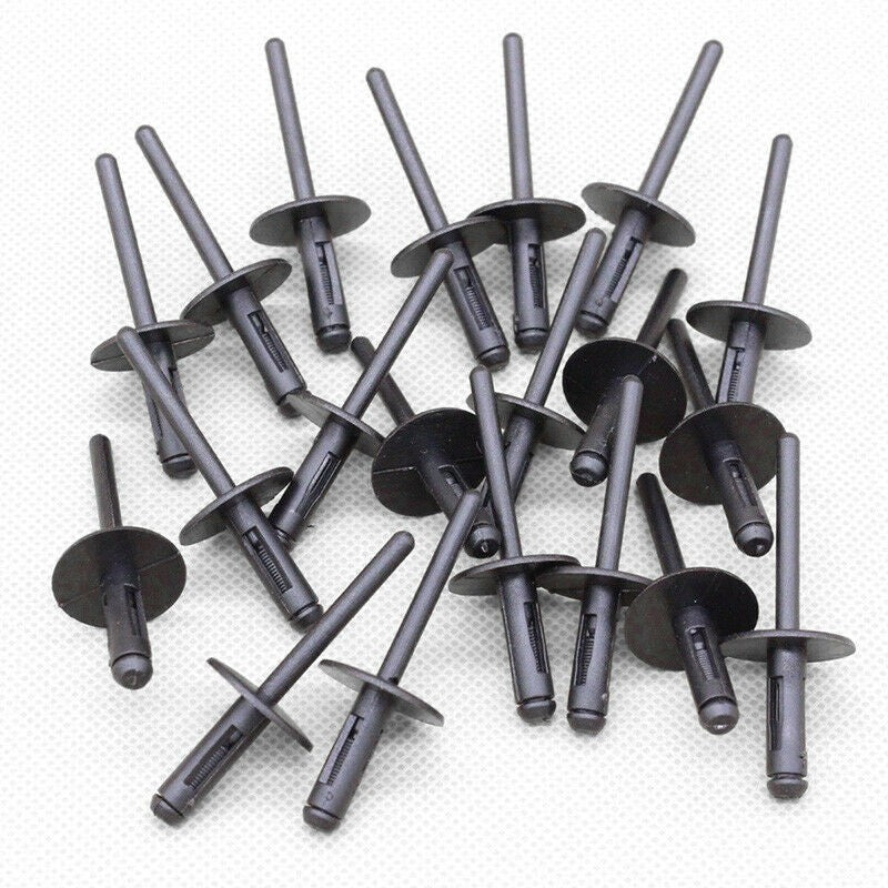 40 Pcs Car Rivets Fits Bumper Door Sill Fender Liner Wheel Well Rocker For