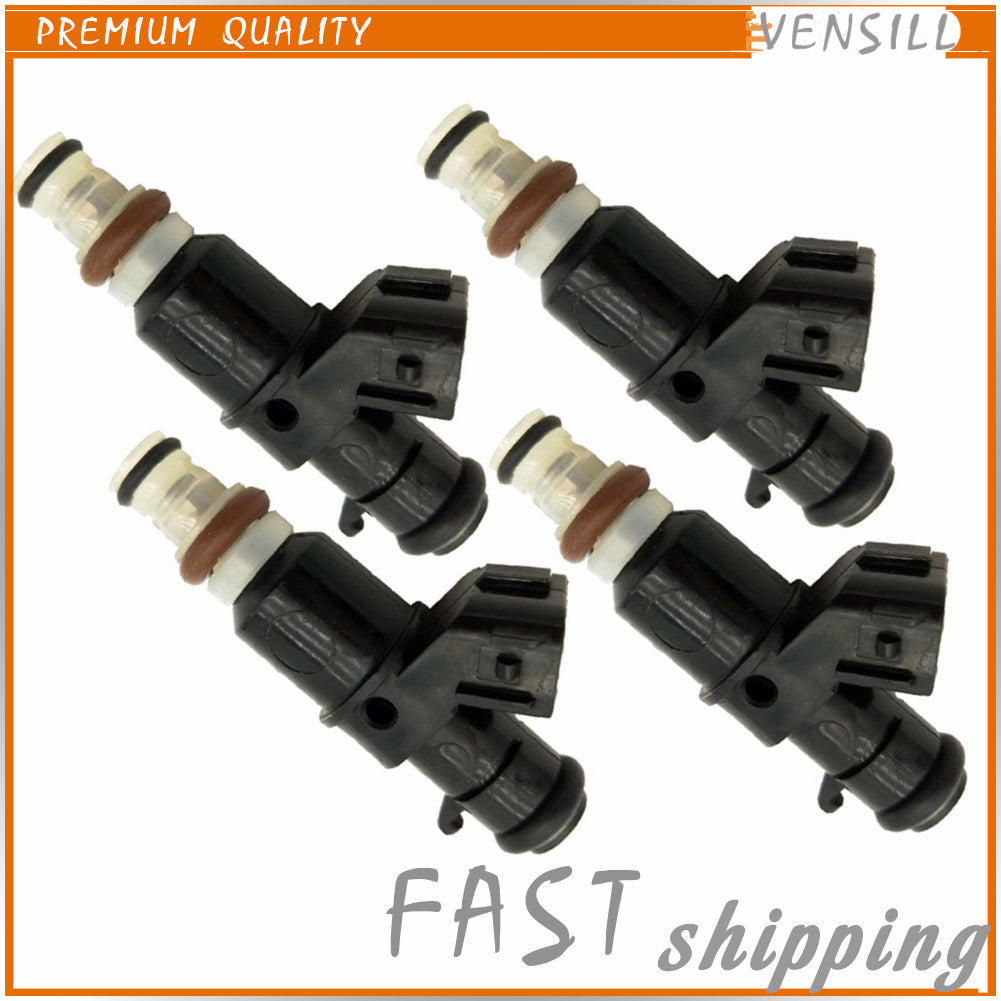 4X Fuel Injector 16450-RAA-A01 for Honda CR-V Accord Element 03-11 2.4 for Acura RSX