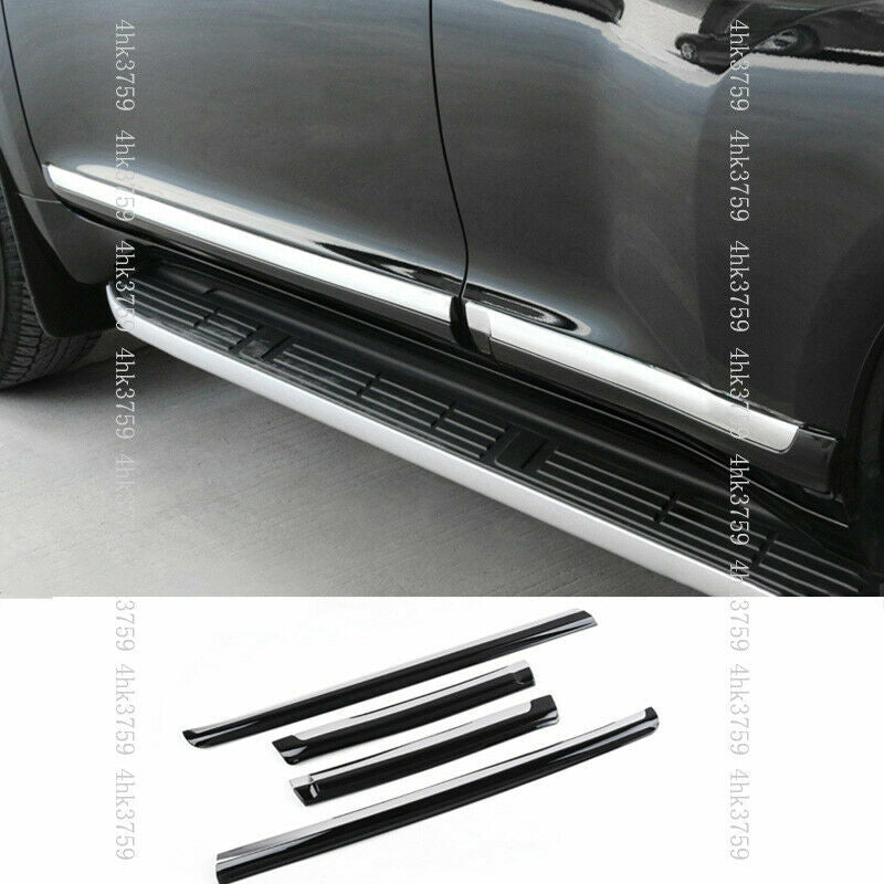 for Toyota LC Prado FJ150 2010-2021 Car Side Door Body Strips Rubbing Cover trim