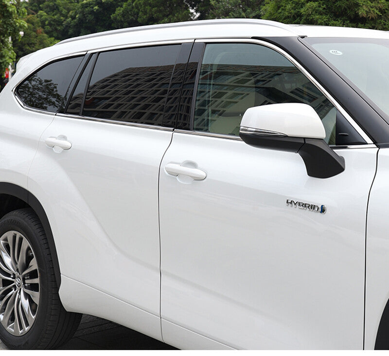 for Toyota Highlander 2020-2023 Stainless upper Window Sill Trim Molding Cover