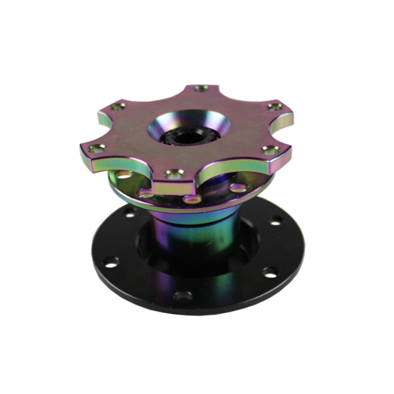 Chrome Universal Car Steering Wheel Quick Release Hub Adapter Snap Off Boss Kit