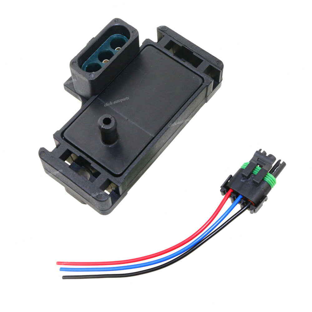 3 Pin Manifold Absolute Pressure Sensor With Pigtail Plug Wire For 4BAR 4BAR