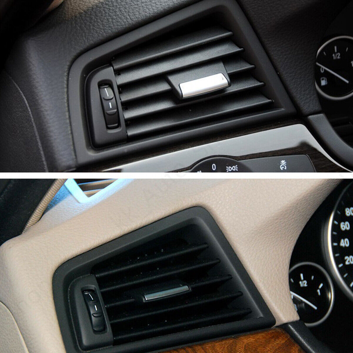 1-piece left console grill dashboard AC vent for BMW 5 Series 523 528 530 642291668883