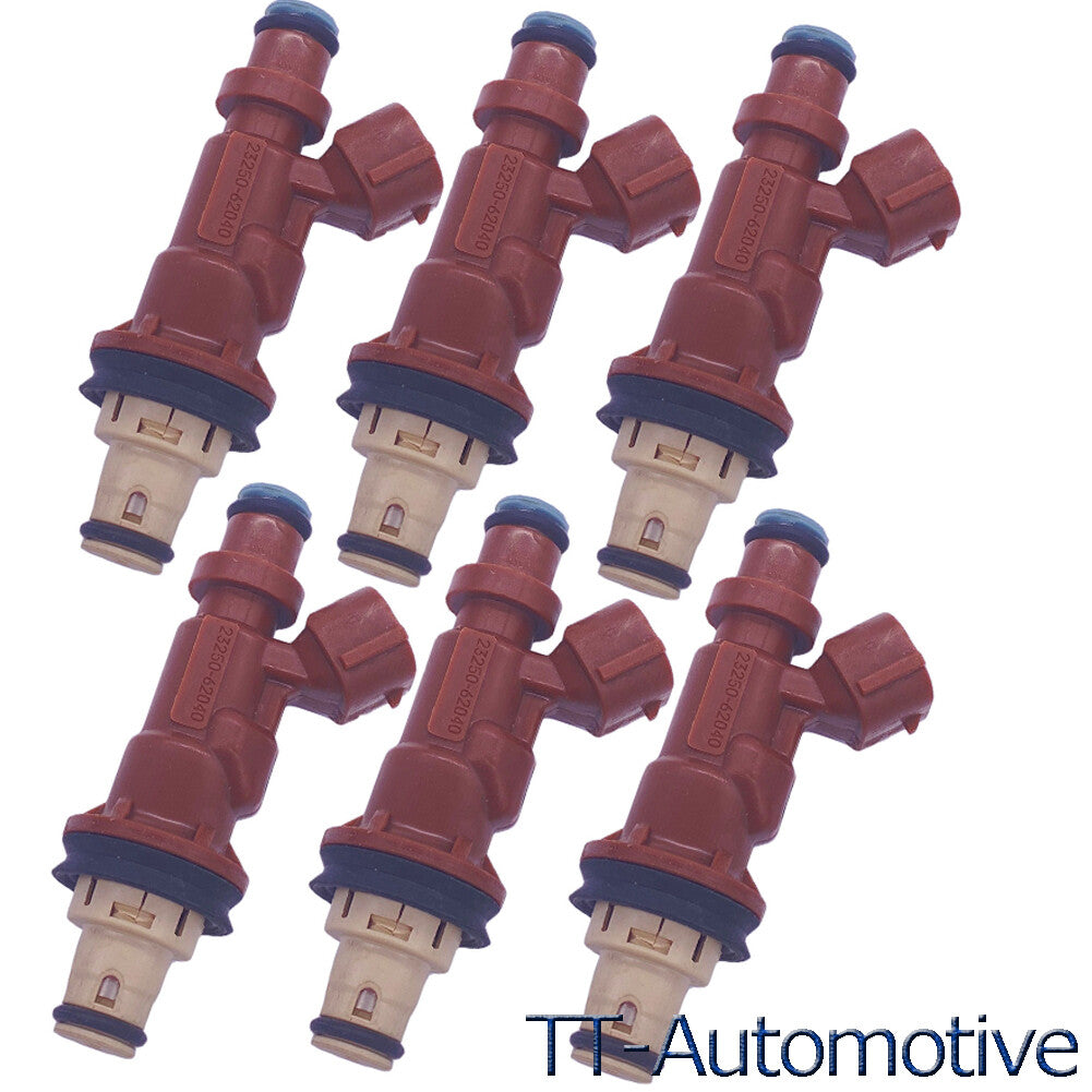 6X Fuel Injectors for Toyota Tacoma 1999-2004 Tundra 2000-2004 3.4L 23250-62040