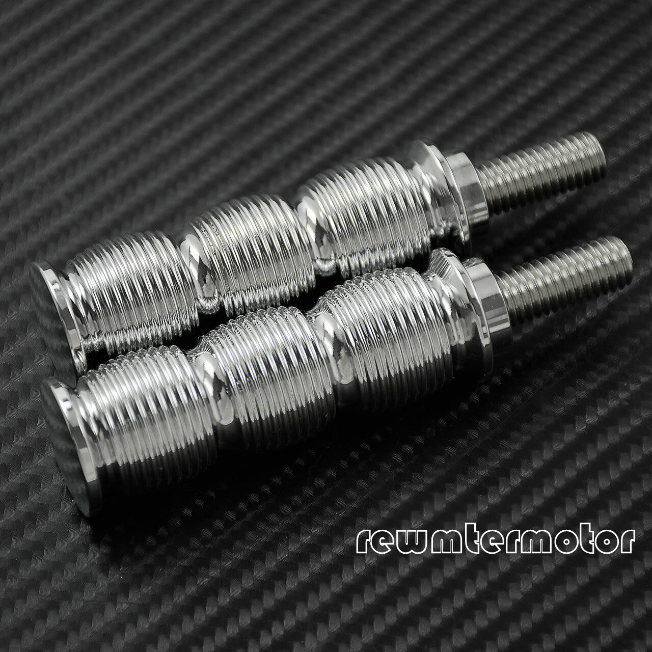 1 Pair Chrome Shifter Brake Pegs Bolt Foot Pedal Fit For Indian Chief Victory