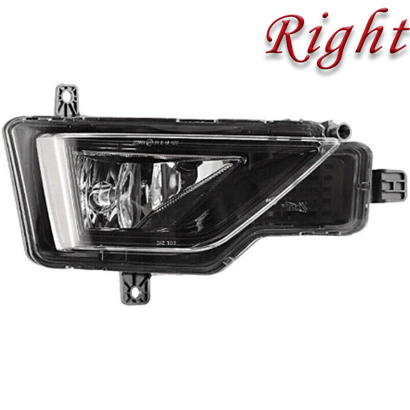 Applicable to the right side of the front bumper fog light on for Volkswagen for Golf Alltrack 2017, 2018, and 2019 models.
