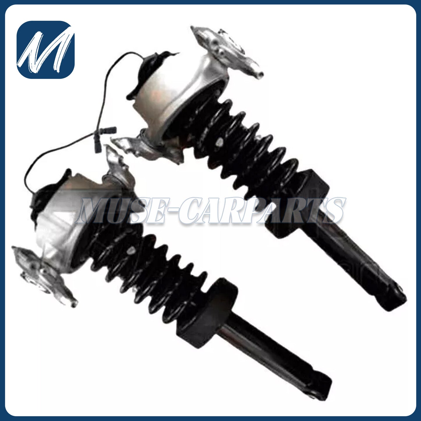 Two rear shock absorbers are suitable for Mercedes W205, C300, C400, C450, C63, AMG, and A2053207830 models. (15-)