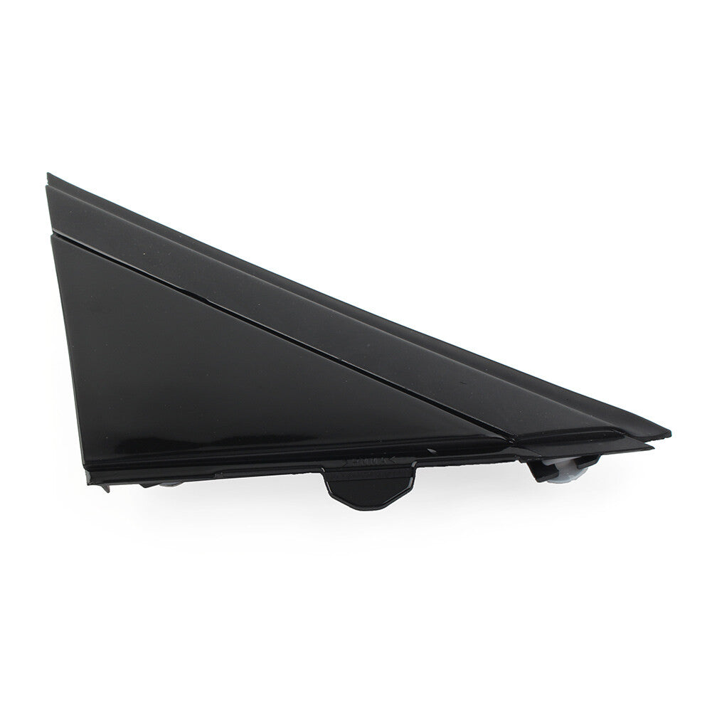 Door Mirror Flag Cover Molding 1SH16KX7AA Right for Fiat 500 12-19 Glossy Black
