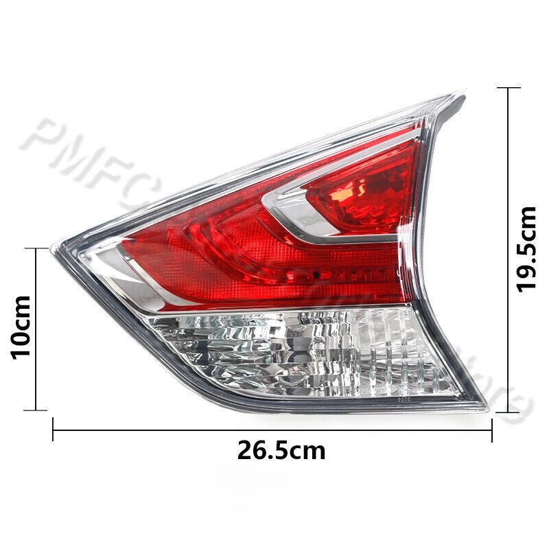 Inner Rear Tail Light Tail Lamp NO Bulb Right for NISSAN X-TRAIL T32 2014-2016