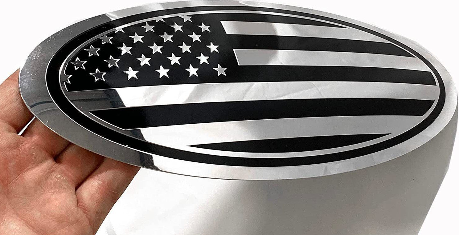 9.5-inch Car Trunk Badge Boot Back Badge Decal Sticker  for ford  F-150 Chrome