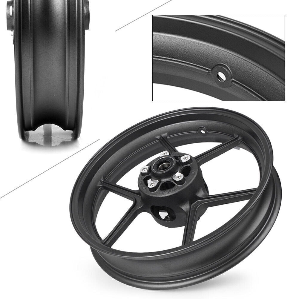 Front Wheel Rim Fit for KAWASAKI 2005-2017 ZX6R ZX10R VERSYS1000/lt 2012-2018