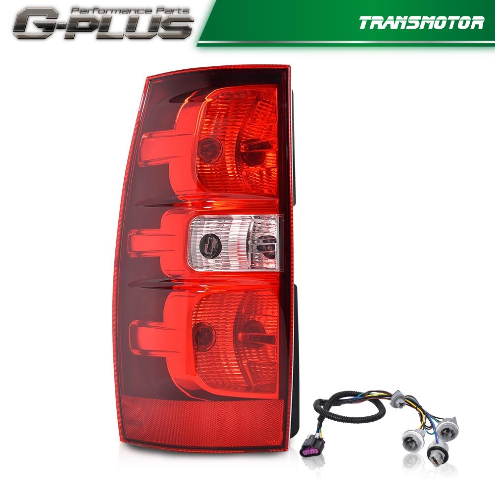 Taillights compatible with 07-14 for Chevrolet Tahoe Suburban 1500 LH drive unit with bulbs.