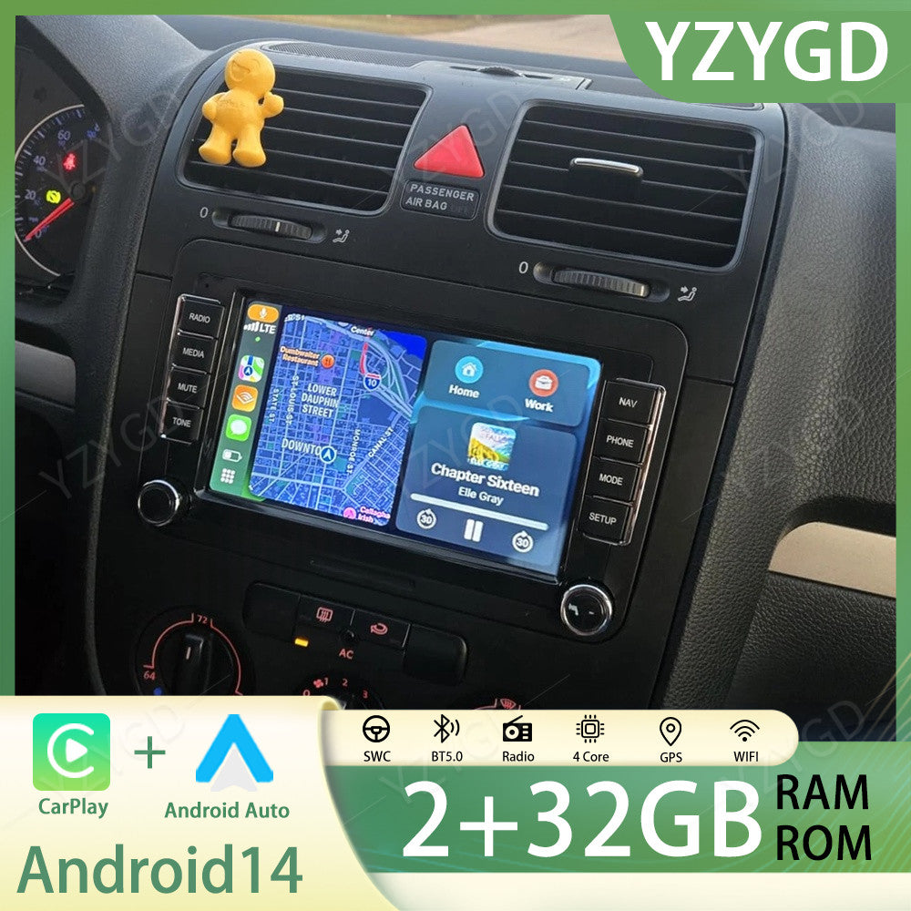 for VW for Jetta for Tiguan CC for Passat 7 Android Apple Carplay Car Stereo Radio GPS Navi