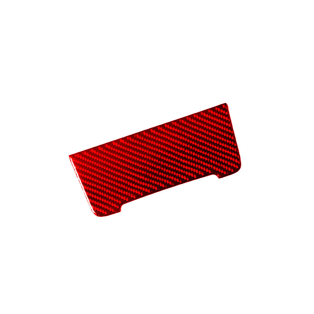 for Audi Q5 2009-017 Red Storage Cigarette Lighter Trim Cover Decor Carbon Fiber
