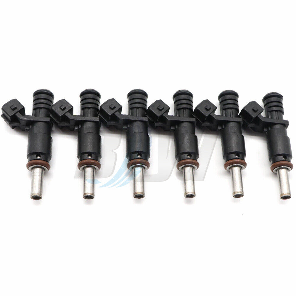 6X Fuel Injectors 7531634 for BMW 328i 330i 525i 528i 530i X3 X5 Z4 13537531634