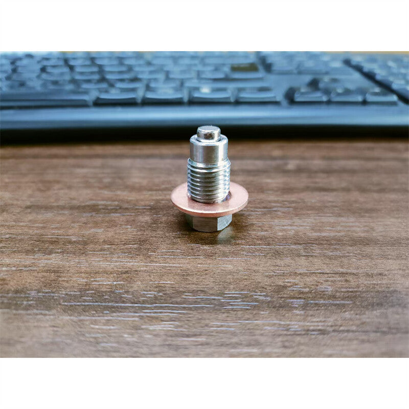 M12 x 1.75 Magnetic Oil Drain Plug with Washer for Toyota for Lexus for Nissan for Infiniti
