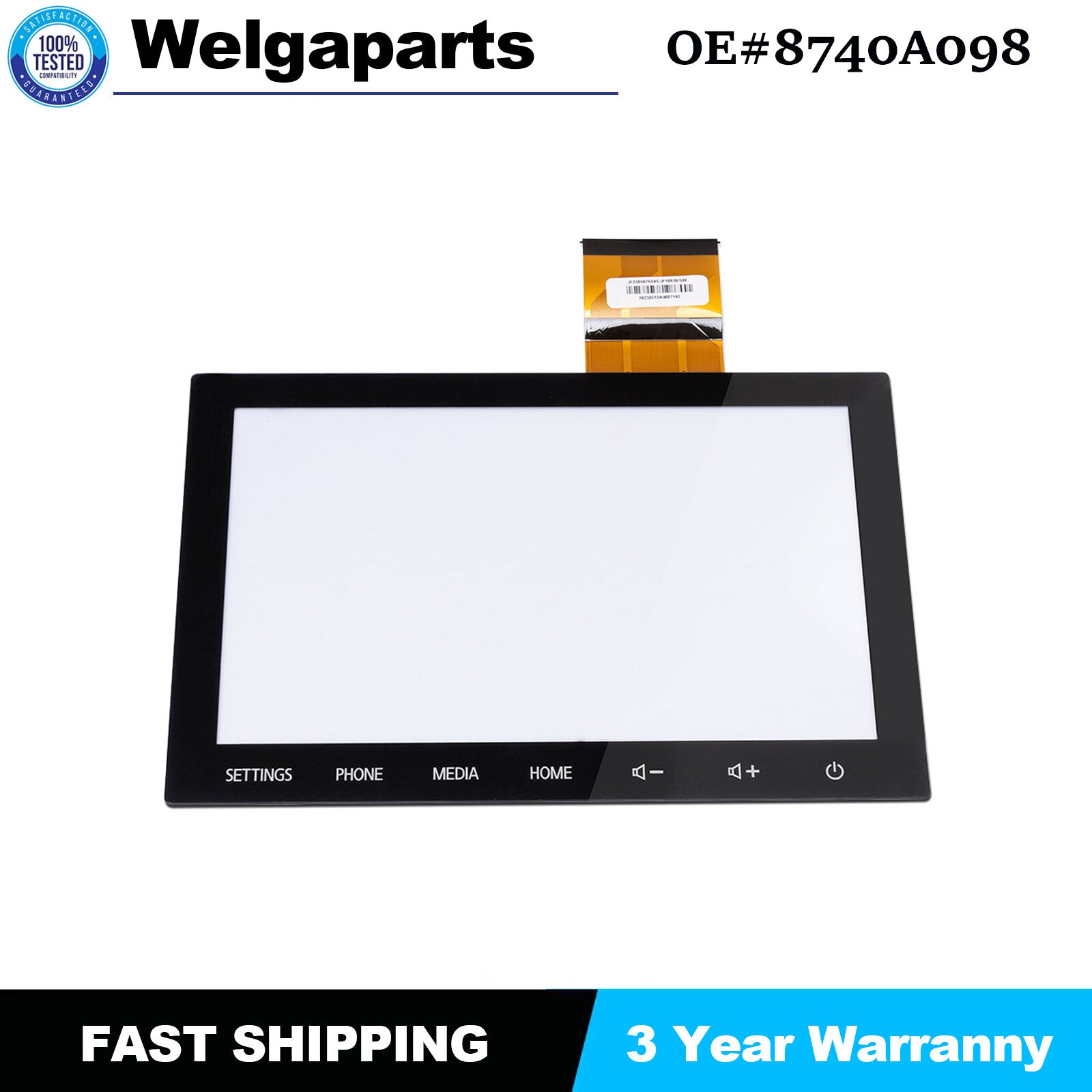 8740A103 8740A098 for Mitsubishi Outlander 2020-2022 8 Touch Screen NAV Radio