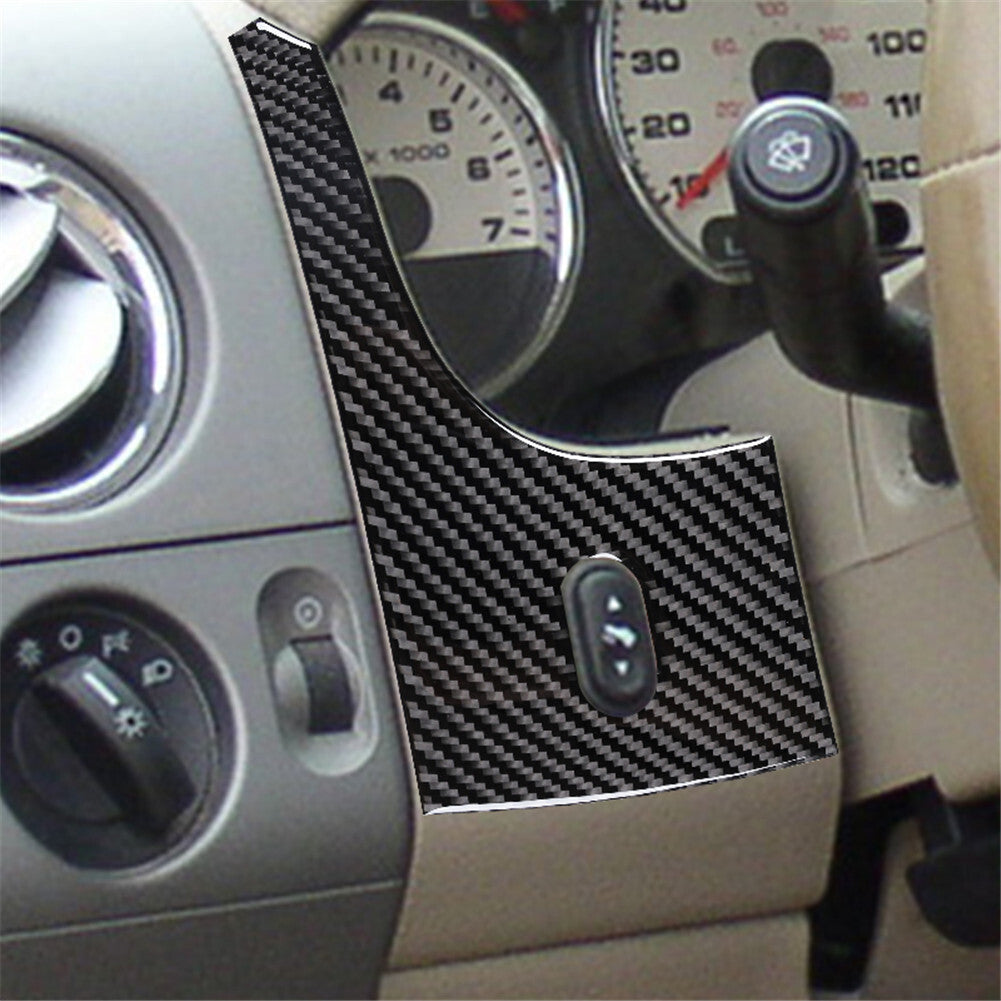Carbon Fiber Interior Left Of Speedometer Cover Trim for Ford F-150 FX4 2004-08