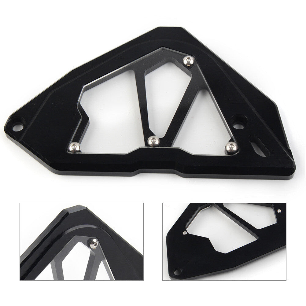 for KAWASAKI Z250 Z300 250 300 2013-2017 Black Sprocket Cover Chain Guard
