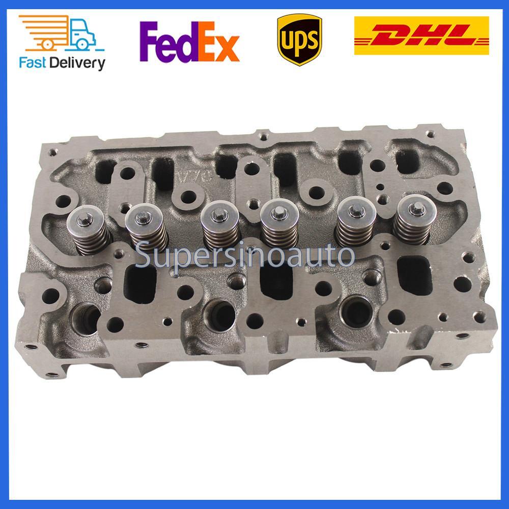 New Cylinder Head 119517-11740  Valves 3TNM74 Fits Yanmar Engine Rebuild Parts