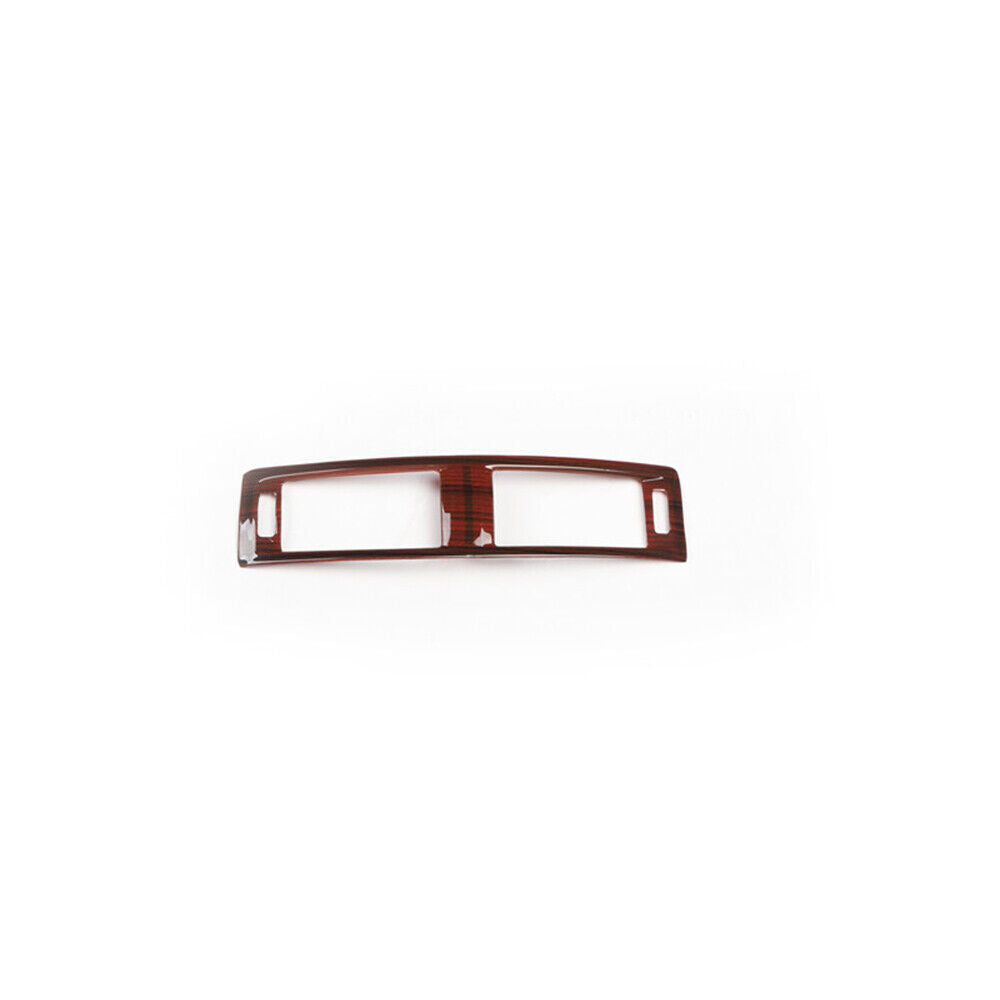 Car Middle Air Outlet Vent Cover Trim 1PCS Fit for Lexus IS 2006-2011 Red Wood