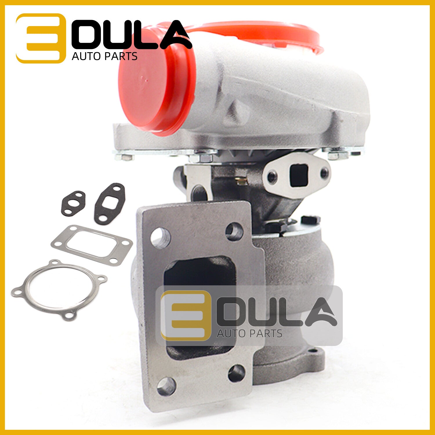 Turbocharged compressor wheels with ball bearings for surge protection 350-600HP GT3076