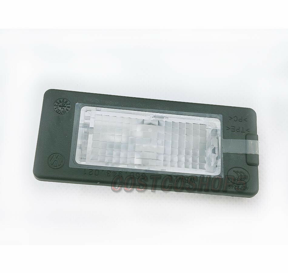 2PCS Rear License Plate Light for VW for Passat for Jetta Touareg for Tiguan 56D943021
