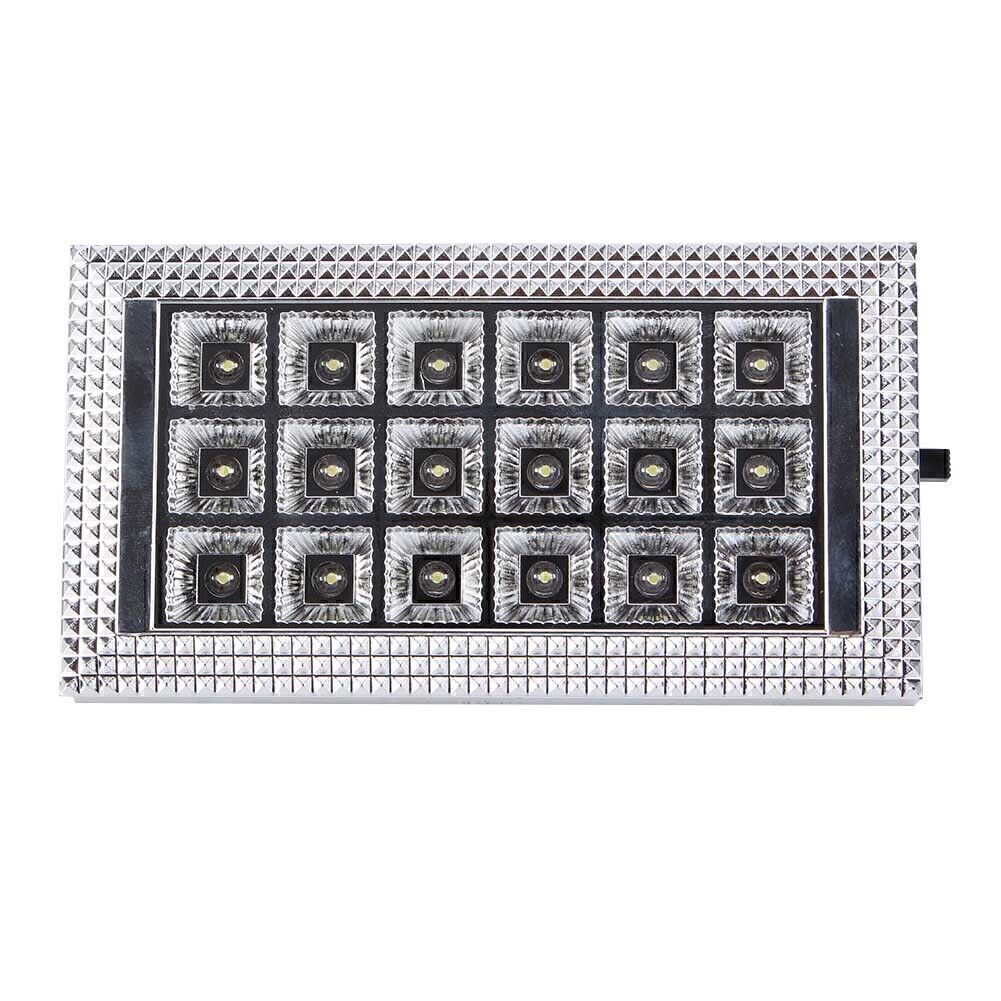 18 LED Roof Ceiling Vehicle Reading Lights Car Interior Lamp Bulb White DC 12V